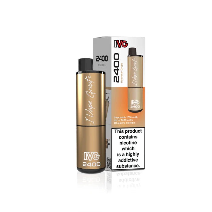 IVG 2400: Heavenly Drops Vape (4 Pods) - VapeMatch.co.uk