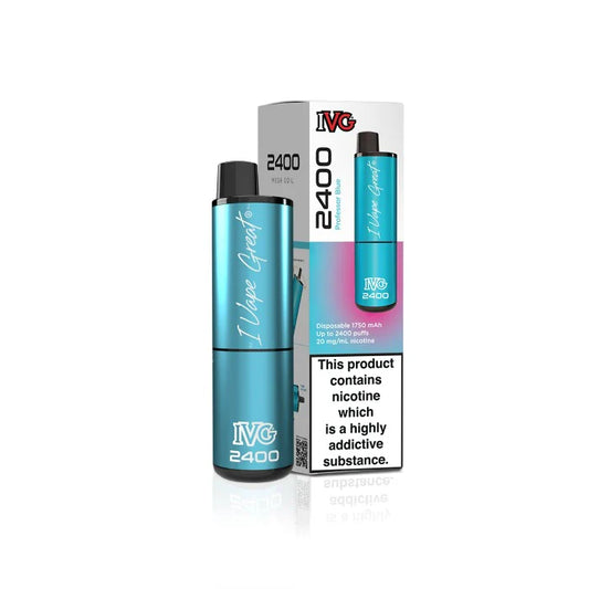 IVG 2400: Professor Blue Vape (4 Pods) - VapeMatch.co.uk