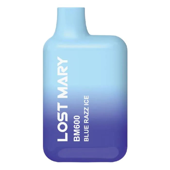 LOST MARY Blue Razz Ice - BM600 Disposable Vape - VapeMatch.co.uk
