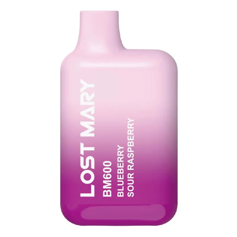 LOST MARY Blueberry Sour Raspberry - BM600 Disposable Vape - VapeMatch.co.uk
